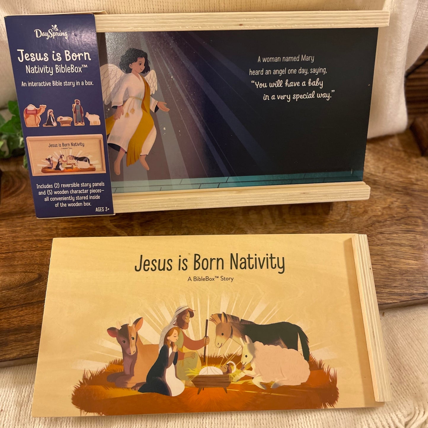 Jesus is Born-Biblebox Nativity Set for Kids