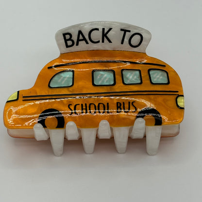 Back to School Hair Claw Bundle