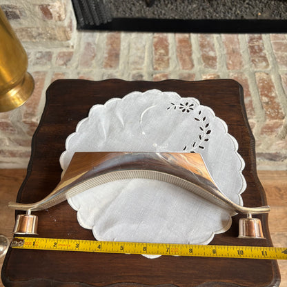 MCM WMF Ikora Silver Plate over Brass 2 Tapered Candle Holder