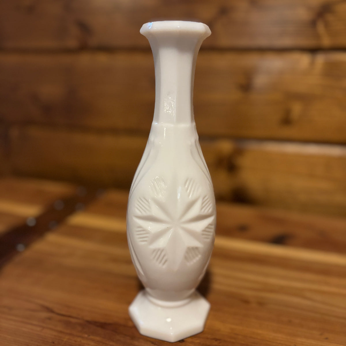 Milk Glass Bud Vases