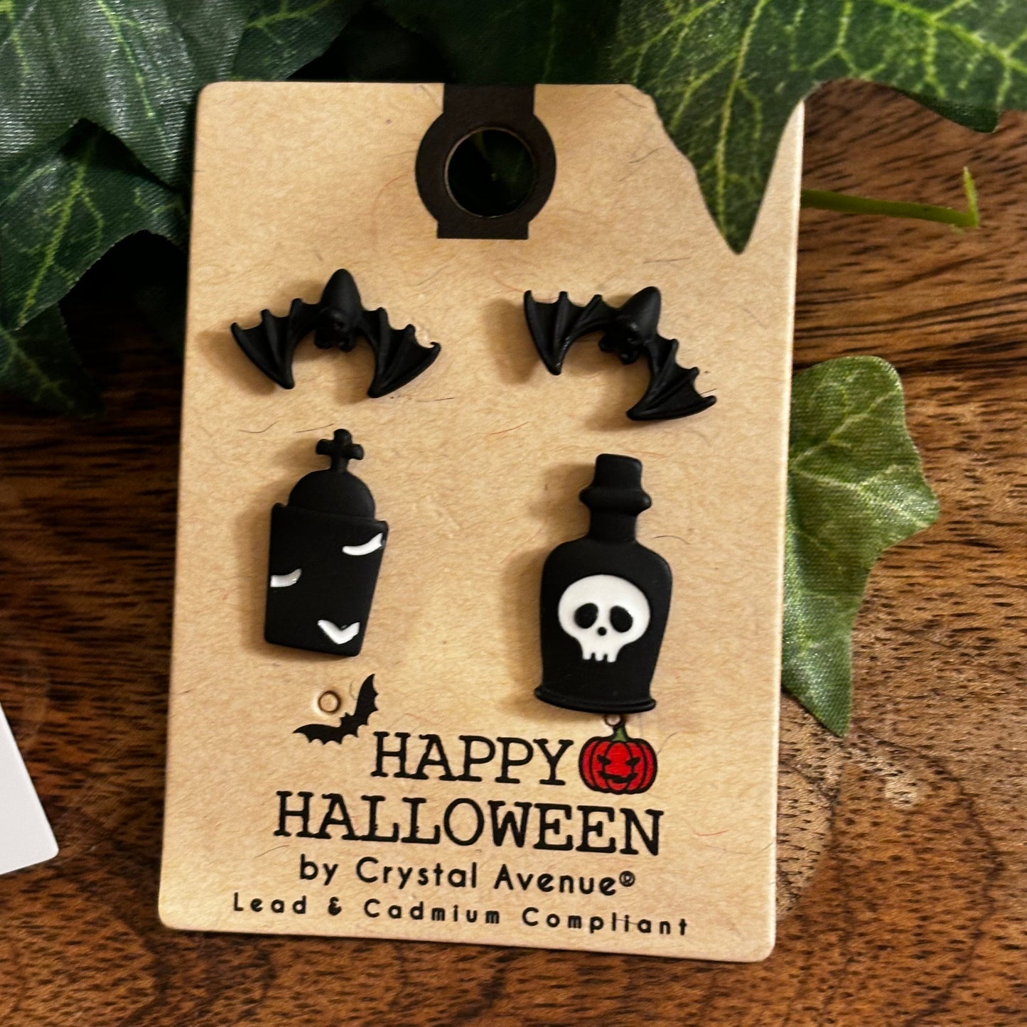 Halloween Dangle or Post Back Earrings