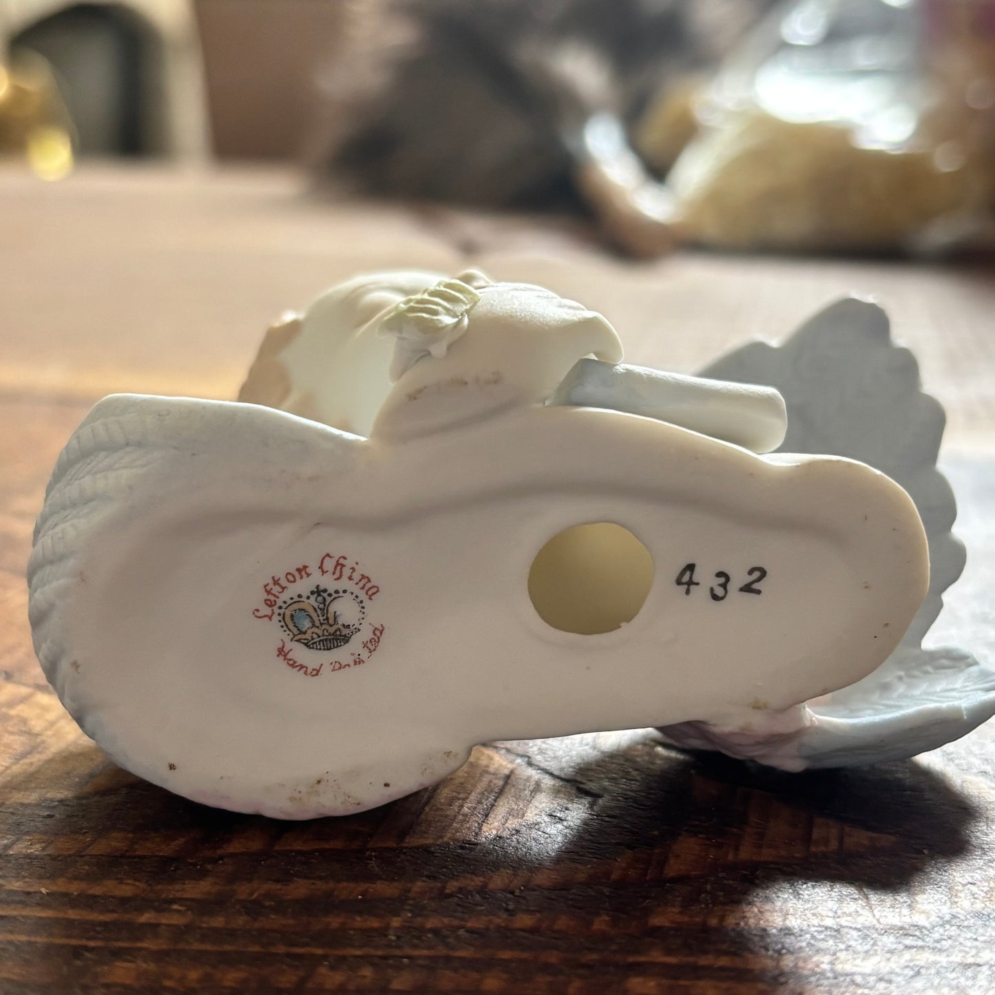 Lefton China 1950’s - Set of 4 Angels with Music Notes