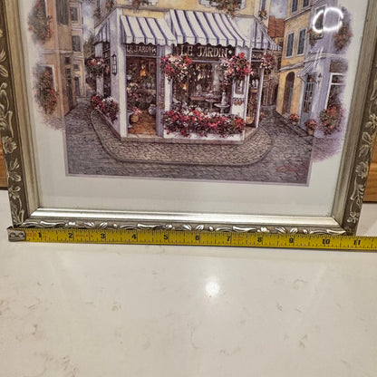 Framed Le Jardin Vintage Wall Art