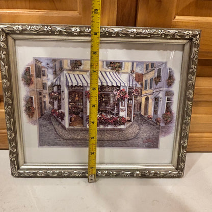 Framed Le Jardin Vintage Wall Art