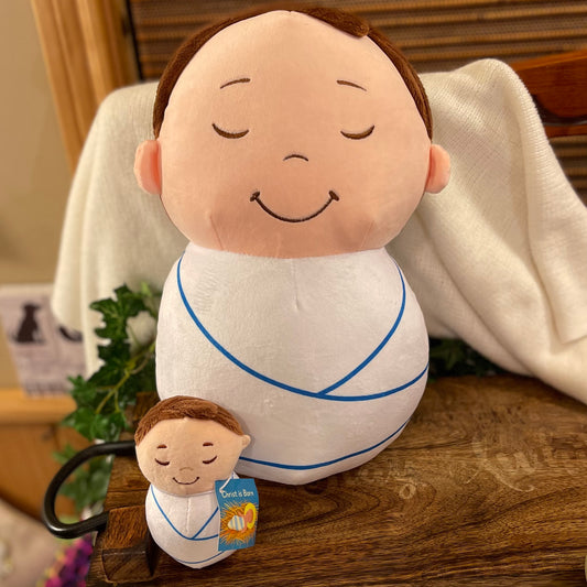 Plush Baby Jesus and Mini Baby Jesus