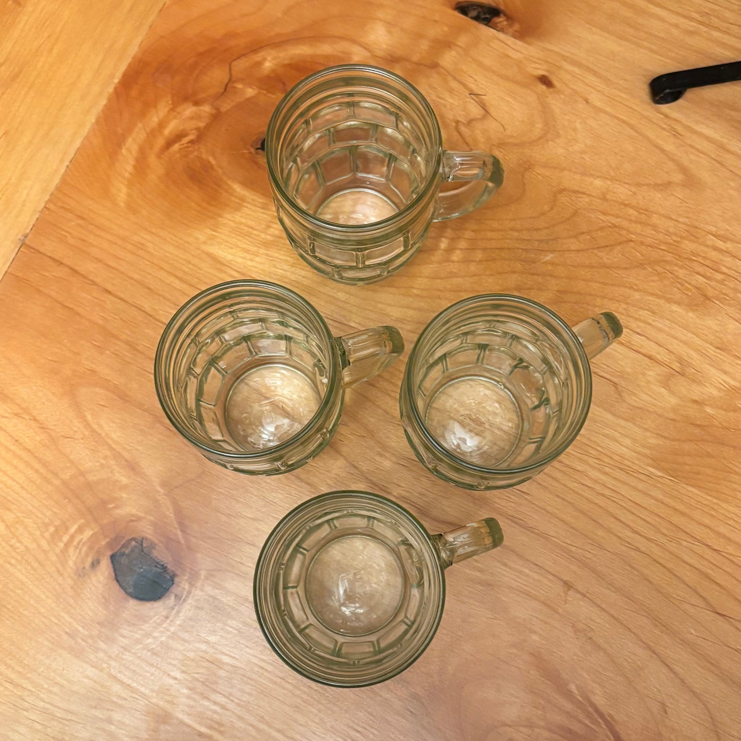 Set of 4 Vintage Barrel Mug