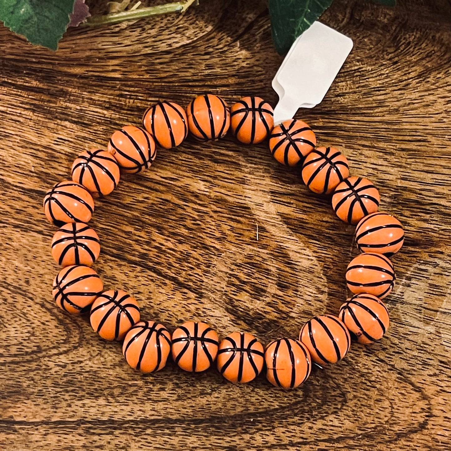 Basketball Stretch Bracelet