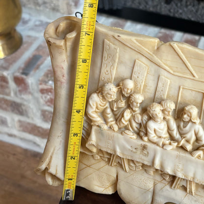 The Last Supper Wall Plaque in Cast Stone