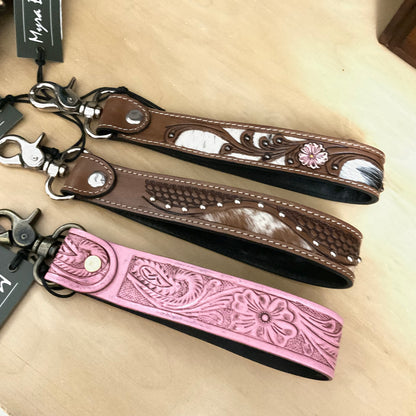 Myra Bag Genuine Leather Keychain