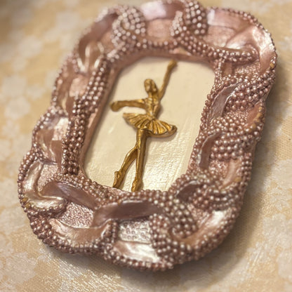 Ballerina in Pink Frame