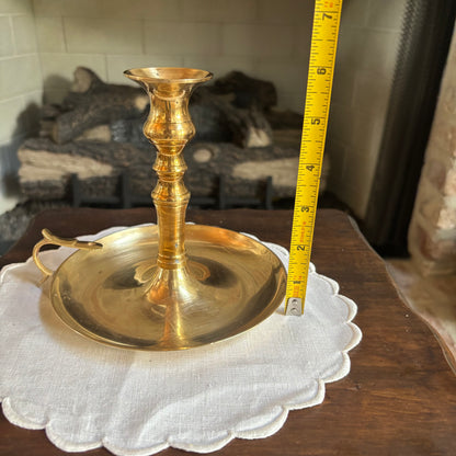 Solid Brass Chamberstick