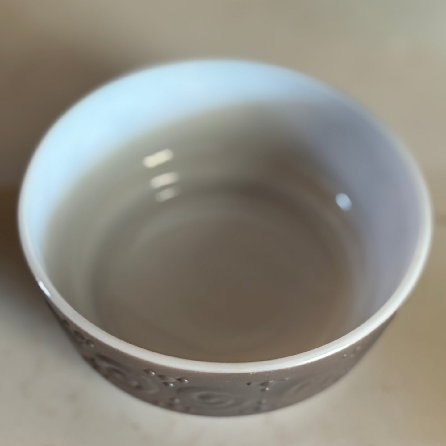 Hazel-Atlas Hazelware Smoke Milk Glass Soup Bowls Set of 2