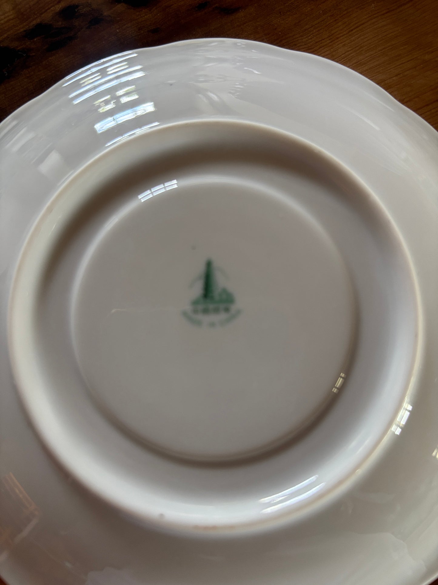 Yong Sheng Porcelain Company Saucers • Set of 6