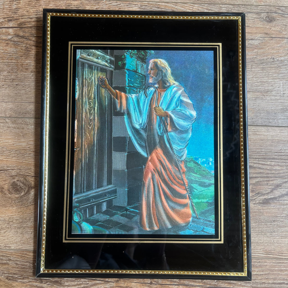 Holographic Jesus Knocking on the Door