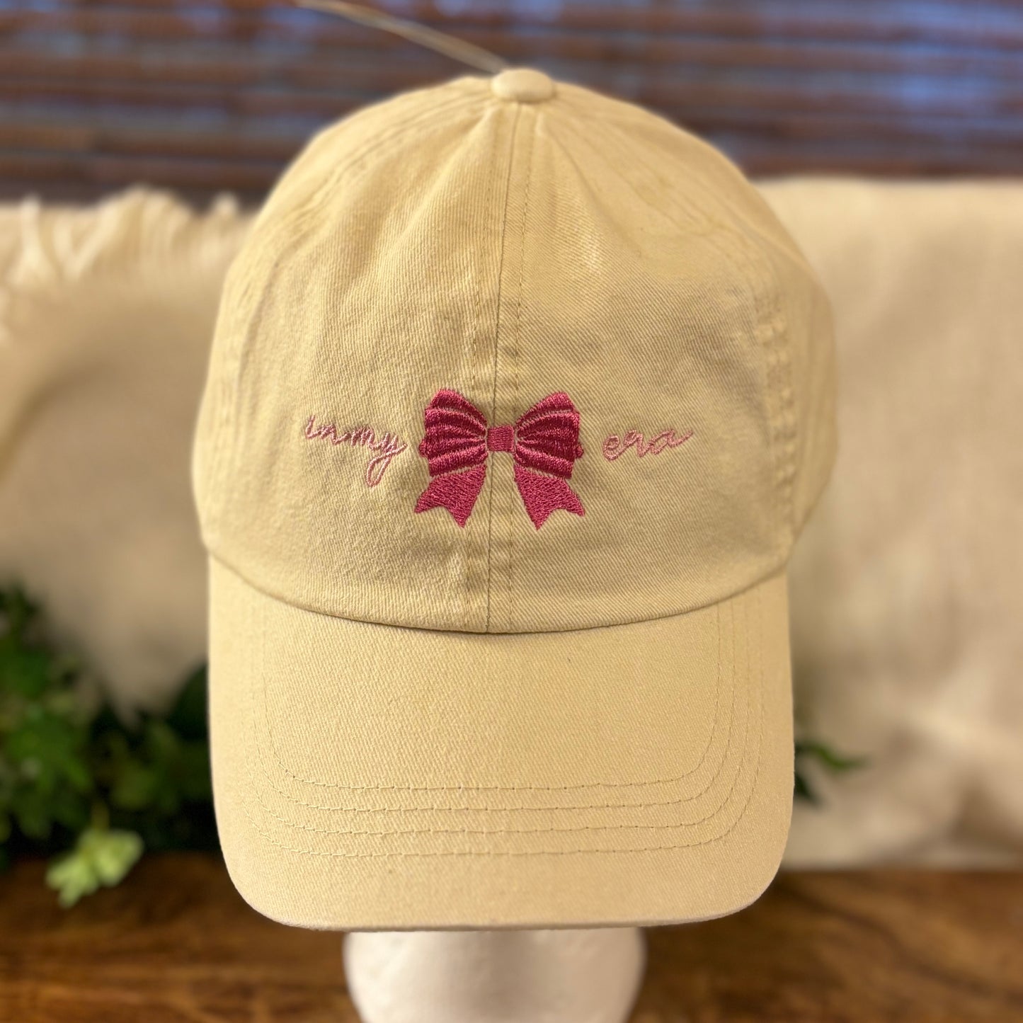 BOGO Buy the Baseball Cap ~ Pink Bow GET the Pearl Scrunchie Set FREE