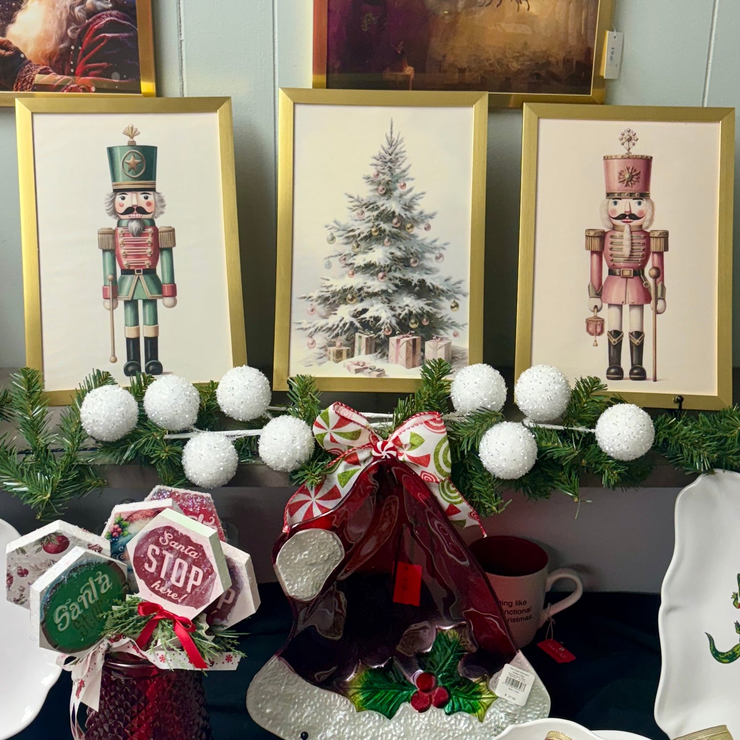 Framed Art • Nutcracker or Christmas Tree