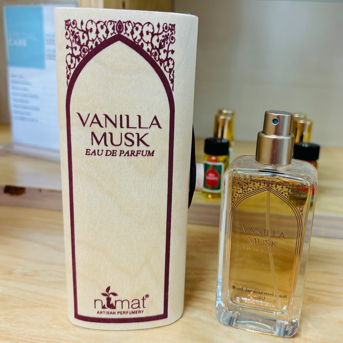 Vanilla Musk Parfum 50ml Spray • Vanilla Musk Fragrance Oil in Convenient 10ml or 5ml Rollerball • Vanilla Musk Eau De Parfum Travel Spray 9ml