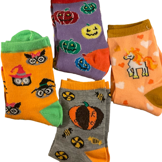 Halloween Kids Socks (4-6)