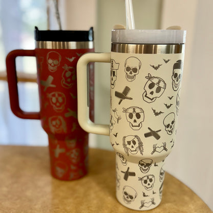 Unbranded Stainless Steel Halloween Tumbler 40oz