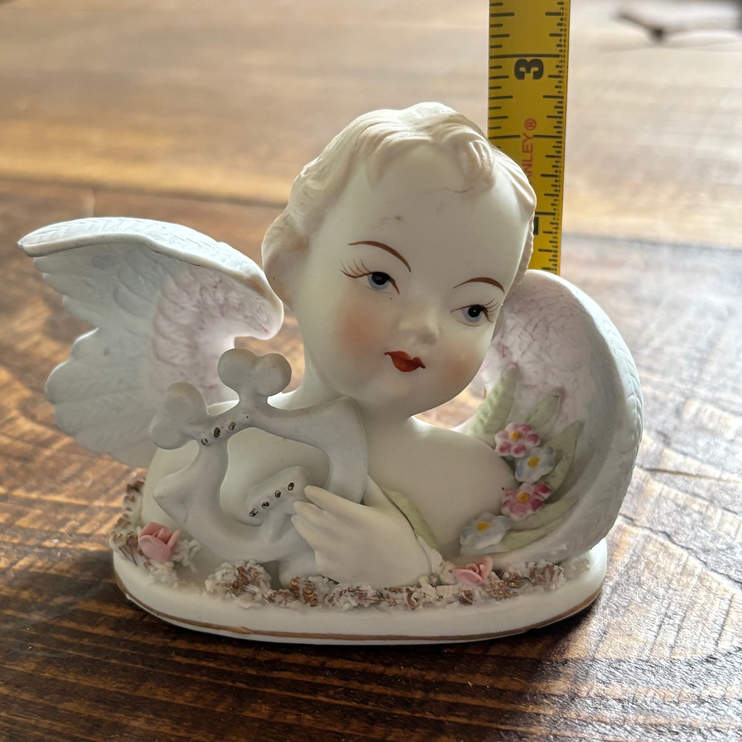 Lefton China 1950’s - Set of 4 Angels with Music Notes