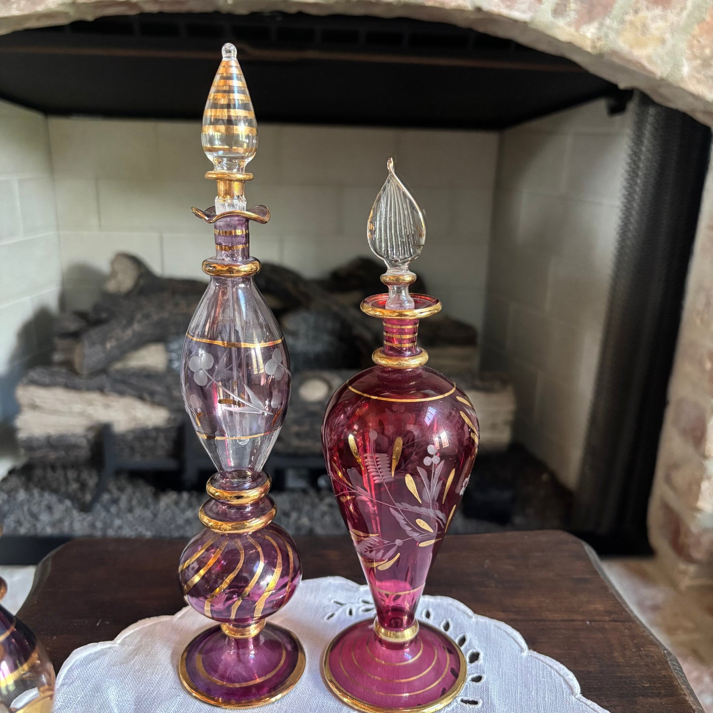Egyptian Perfume Bottles • Vintage