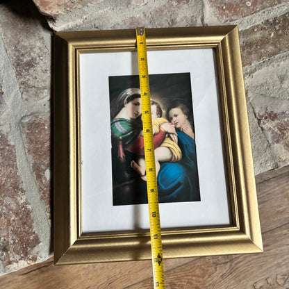 Madonna della Seggiola (also known as "Madonna of the Chair") Framed Art