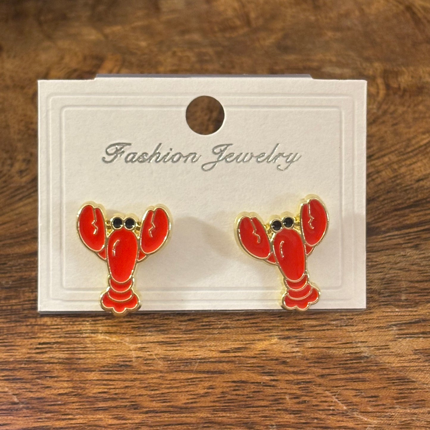 NOLA Crawfish Body Glitter • Earrings • Hair Scrunchie