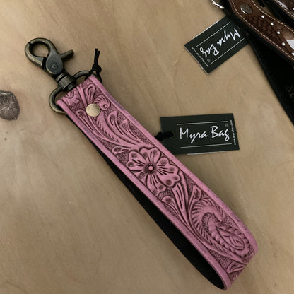 Myra Bag Genuine Leather Keychain