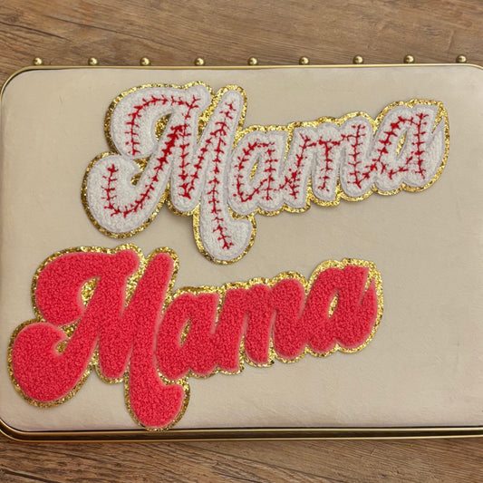 Chenille Iron On Patch • MAMA