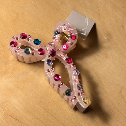 Bow Hair Claw Clip 3.5”
