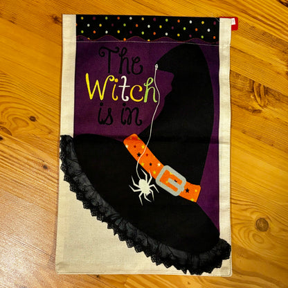 Halloween Fun and Festive Garden Flag