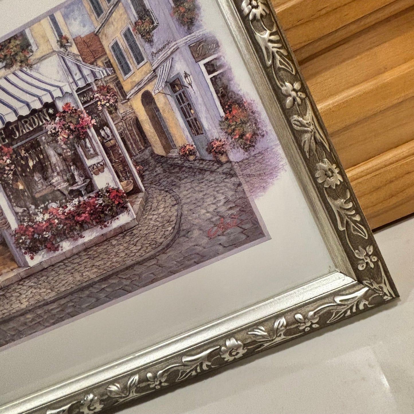 Framed Le Jardin Vintage Wall Art