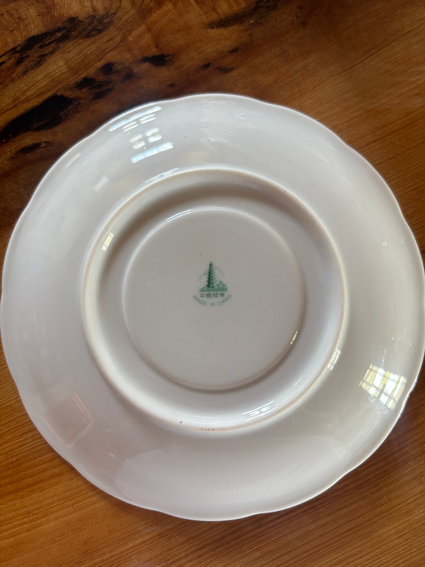 Yong Sheng Porcelain Company Saucers • Set of 6