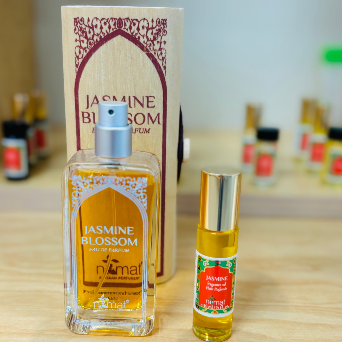 Jasmine Parfum 50ml Spray or Jasmine Fragrance Oil in a Convenient 10ml Rollerball