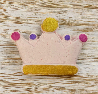 Nature’s Love Bath Bomb Ballet Slipper or Crown with Surprise Coin Inside
