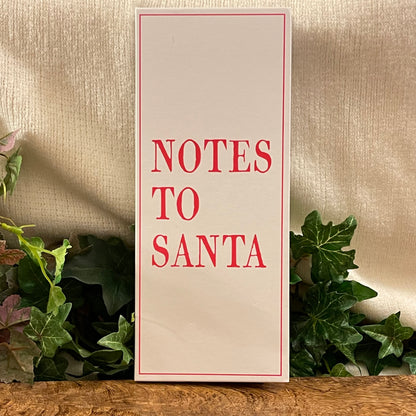 Notes to Santa Notepad