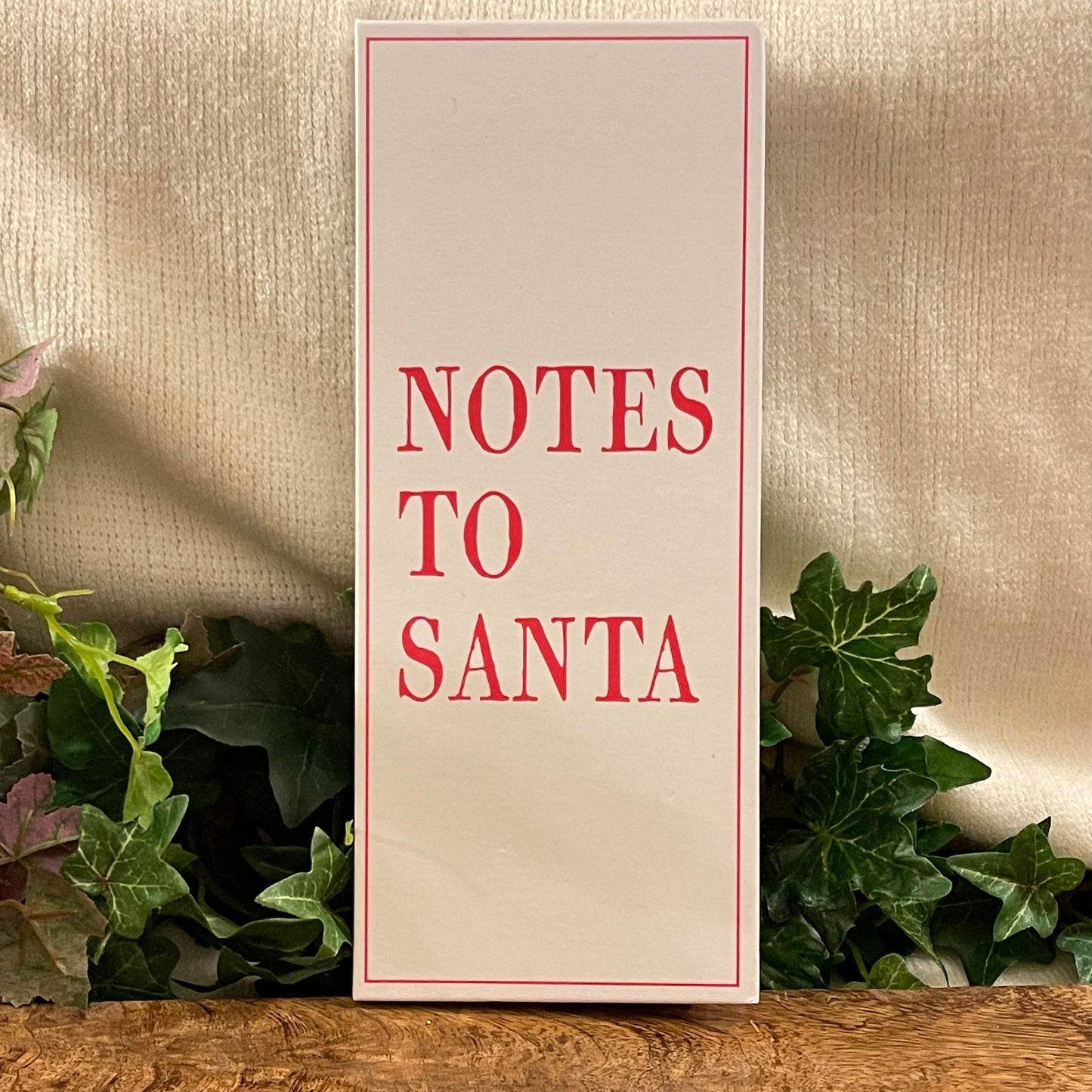 Christmas: Notes to Santa Notepad