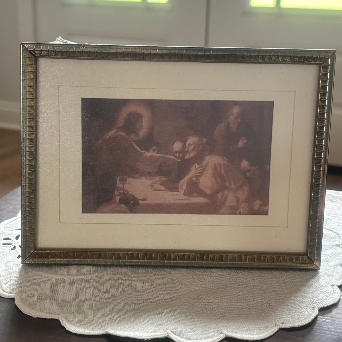 Framed Picture of the institution of the Eucharist