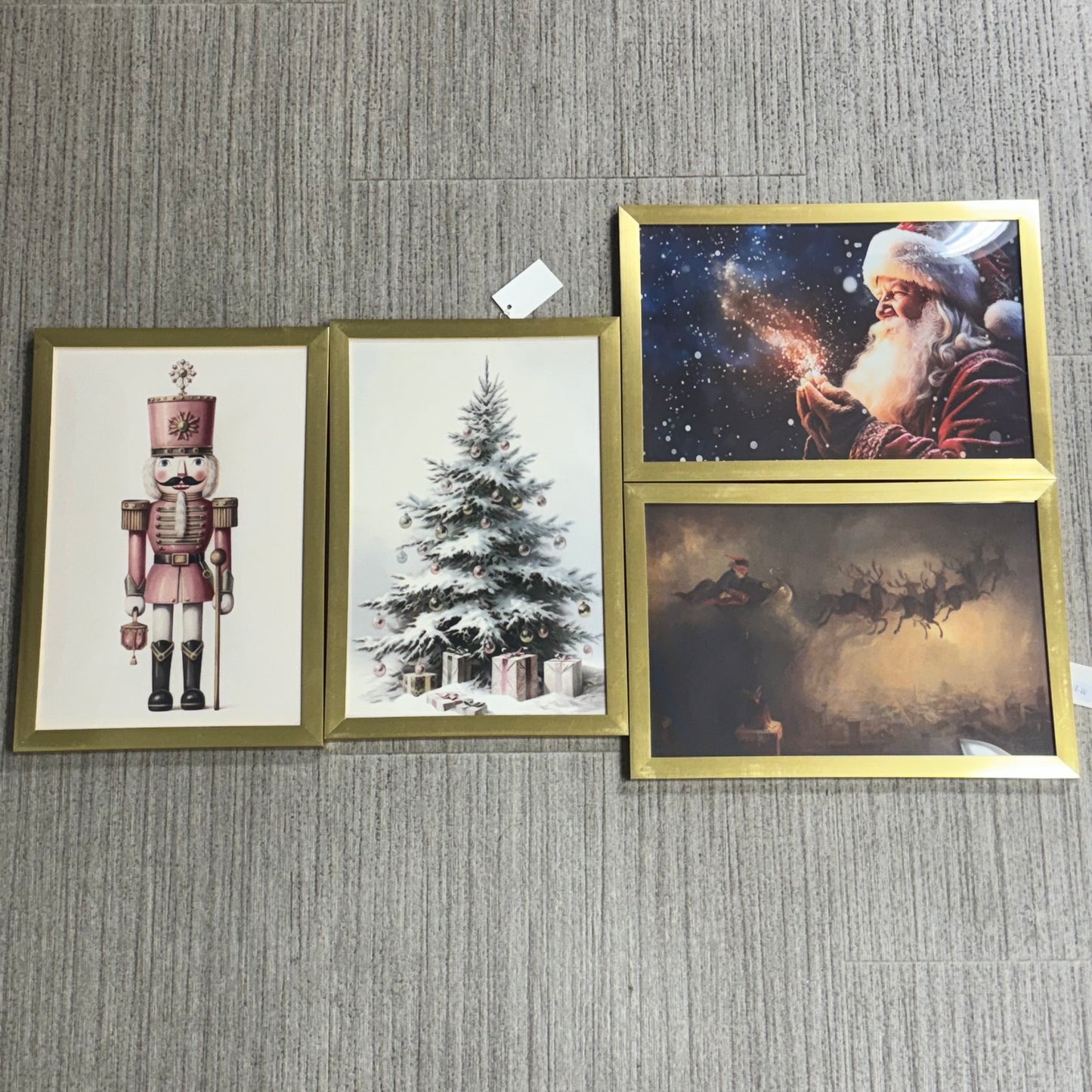 Framed Art • Santa or Sleigh