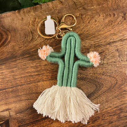 Cactus or Rainbow Keychain