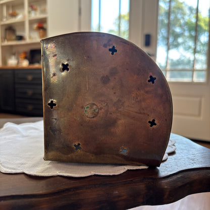 Vintage Brass Ship’s Lantern STARBOARD