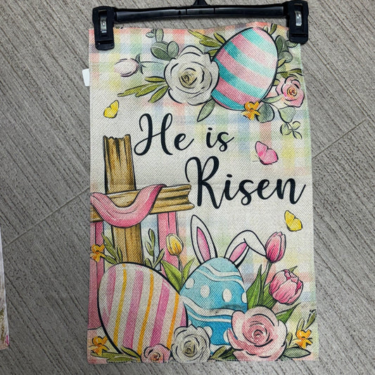 Easter Festive Garden Flag • Flag Stand