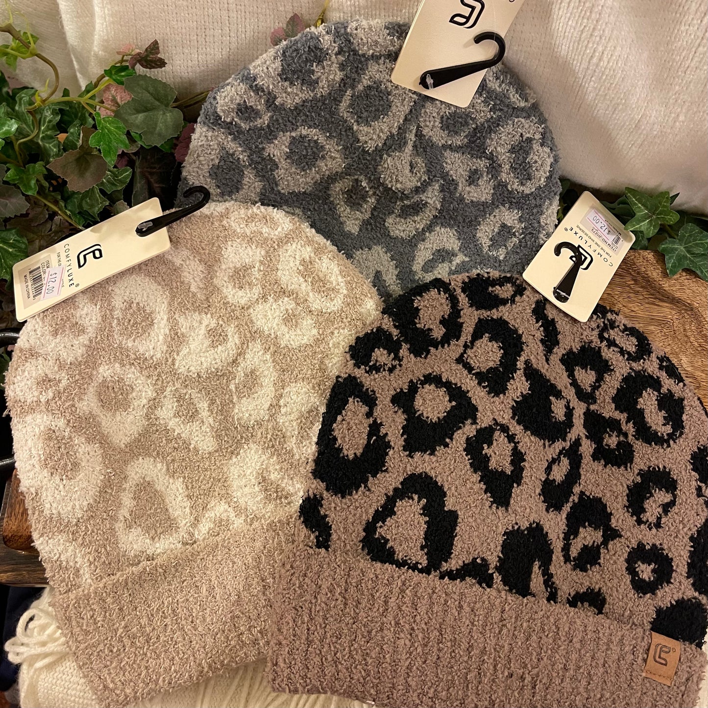 ComfyLuxe Beanies Leopard Print