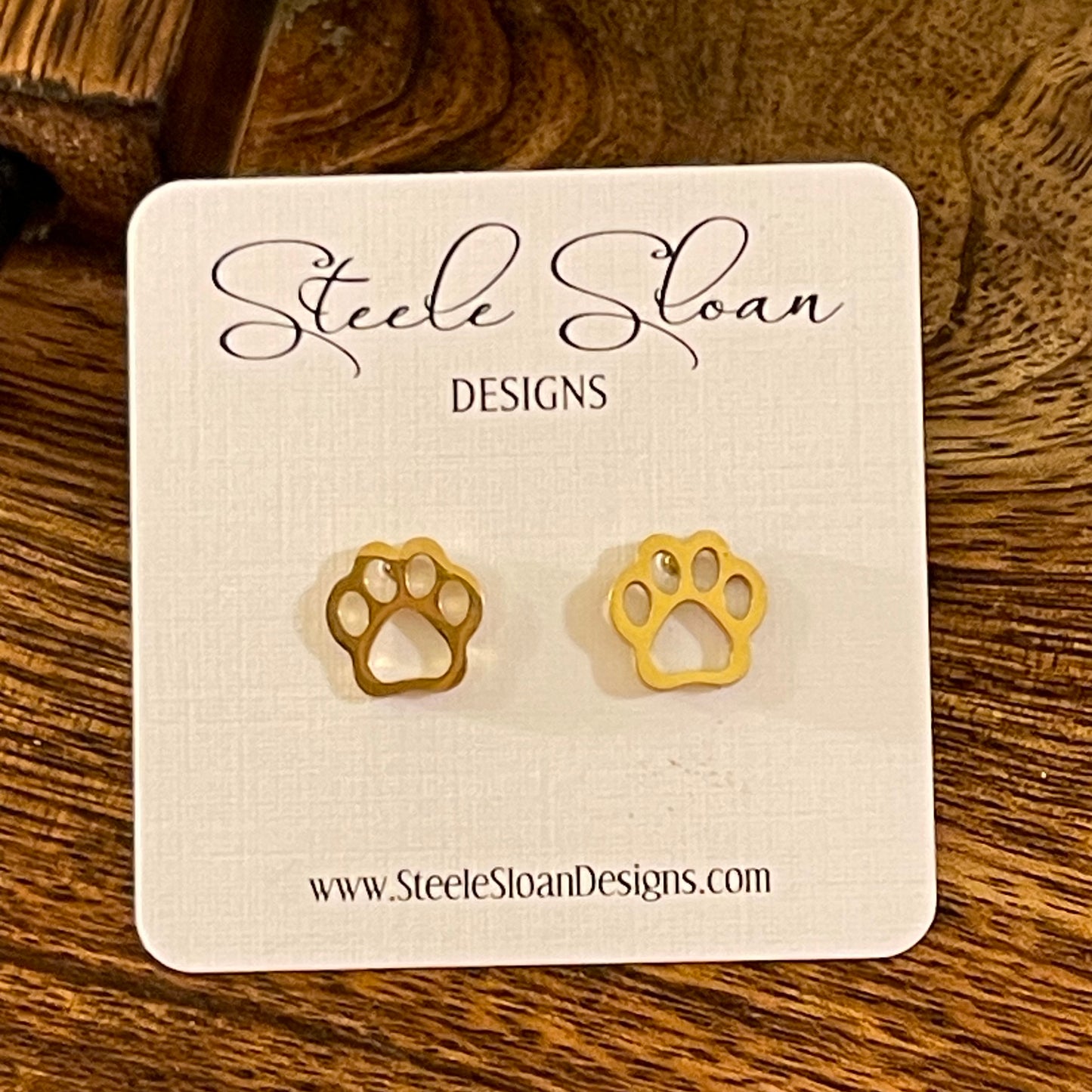 GameDay: Paws Post Back Earrings