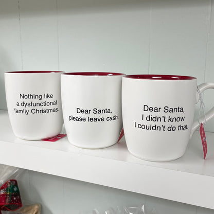 Christmas ~ Dear Santa, 16oz Ceramic Mug