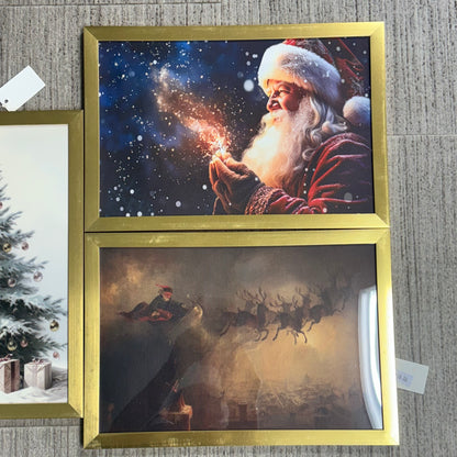 Framed Art • Santa or Sleigh