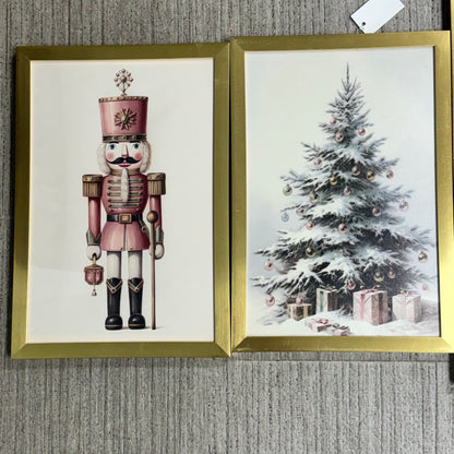 Framed Art • Santa or Sleigh