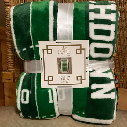 GameDay: Football Tote Bag With Attached Coin purse • Stadium Blanket • Garden Flag