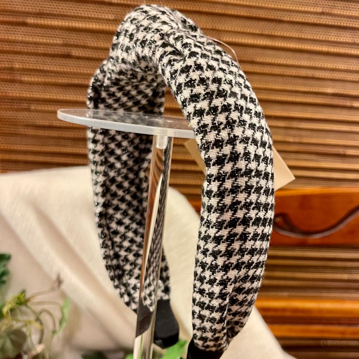 Checkered Headband Adult One Size