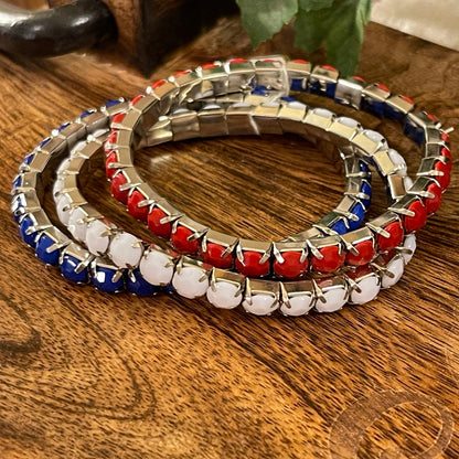 USA Americana Bangle Bracelet Stacks